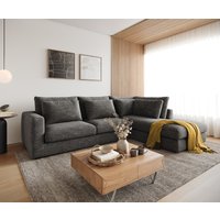 DELIFE Isla Ecksofa Anthrazit