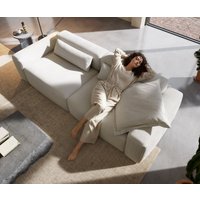 DELIFE Freestyle Pure Big-Sofa Beige – Bild 2