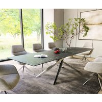 DELIFE Edge Esstisch Keramik Anthrazit