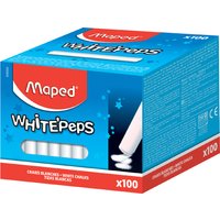 Maped Wandtafelkreide WHITE, PEPS, rund, weiß – Bild 2