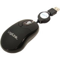 LogiLink Optische Mini Notebook Maus mit Kabeleinzug – Bild 2