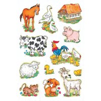 HERMA Sticker DECOR, Bauernhoftiere – Bild 2