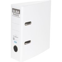 ELBA Ordner rado plast - DIN A5 hoch, Rückenbr.: 75 mm, weiß – Bild 2