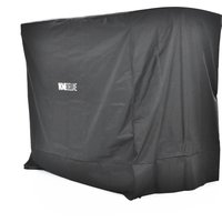 Abdeckung für Hollywoodschaukel CAPE DESCANSO - 198 x 125 x 179 cm Schwarz