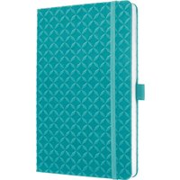 sigel Notizbuch Jolie Flair, Kunstleder, DIN A5, türkis