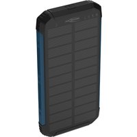 ANSMANN Solar-Powerbank PB212W, 10.000 mAh, schwarz/blau – Bild 2