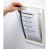 DURABLE Türschild CLICK SIGN, DIN A4, weiß