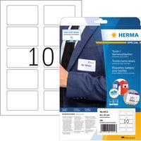HERMA Textil-/Namensetiketten SPECIAL, 80 x 50 mm, weiß
