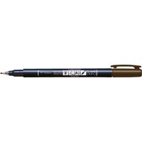 Tombow Kalligraphie-Stift Fudenosuke, Härtegrad 1, braun – Bild 2