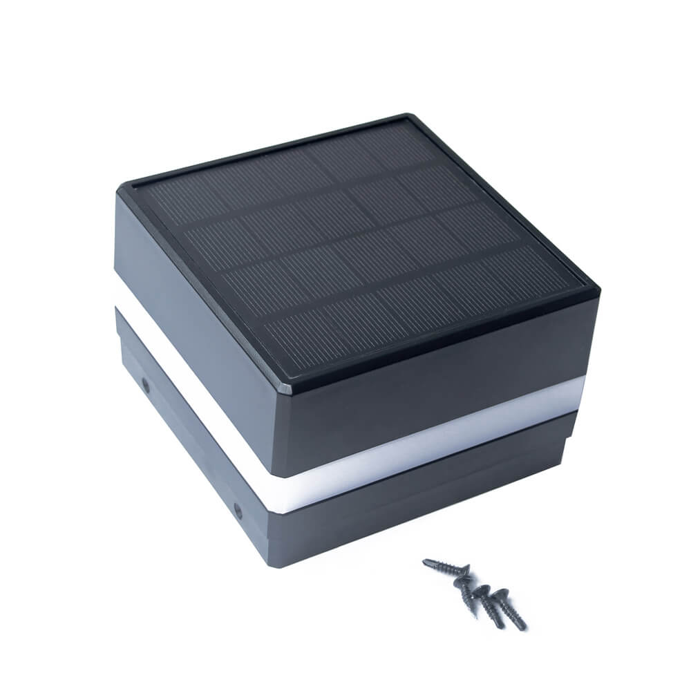 Pfostenabdeckung mit Solar LED Beleuchtung CALLUX COVER - 3er Set – Bild 6