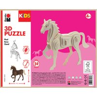 Marabu KiDS 3D Puzzle, Pferd, 30 Teile