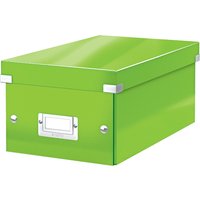 LEITZ DVD-Ablagebox Click & Store WOW, grün