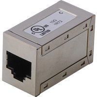 DIGITUS Modular Adapter Kat.6A, geschirmt, 2 x RJ45 Kupplung – Bild 2