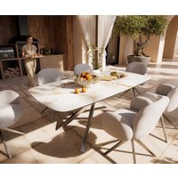 DELIFE Edge Boot Outdoortisch Keramik