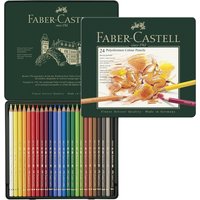 FABER-CASTELL Buntstifte POLYCHROMOS, 24er Metalletui