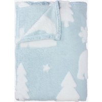NKD 5228659 Wohndecke blau 150x200 cm – Bild 2