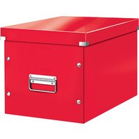 LEITZ Ablagebox Click & Store WOW Cube L, rot