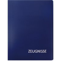 ROTH Zeugnismappe Basic, aus PP, DIN A4, blau – Bild 2