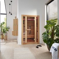 Infrarotkabine REDSUN DELUXE M - 120 x 105 cm für 2 Personen – Bild 2