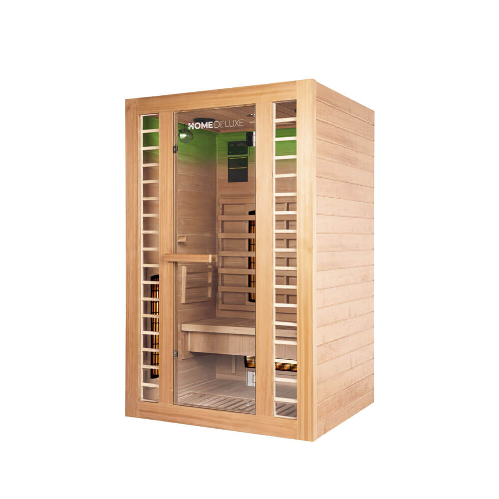 Infrarotkabine REDSUN DELUXE M - 120 x 105 cm für 2 Personen – Bild 6