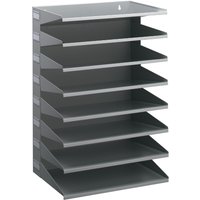 DURABLE Sortierstation Business, 8 Fächer, grau
