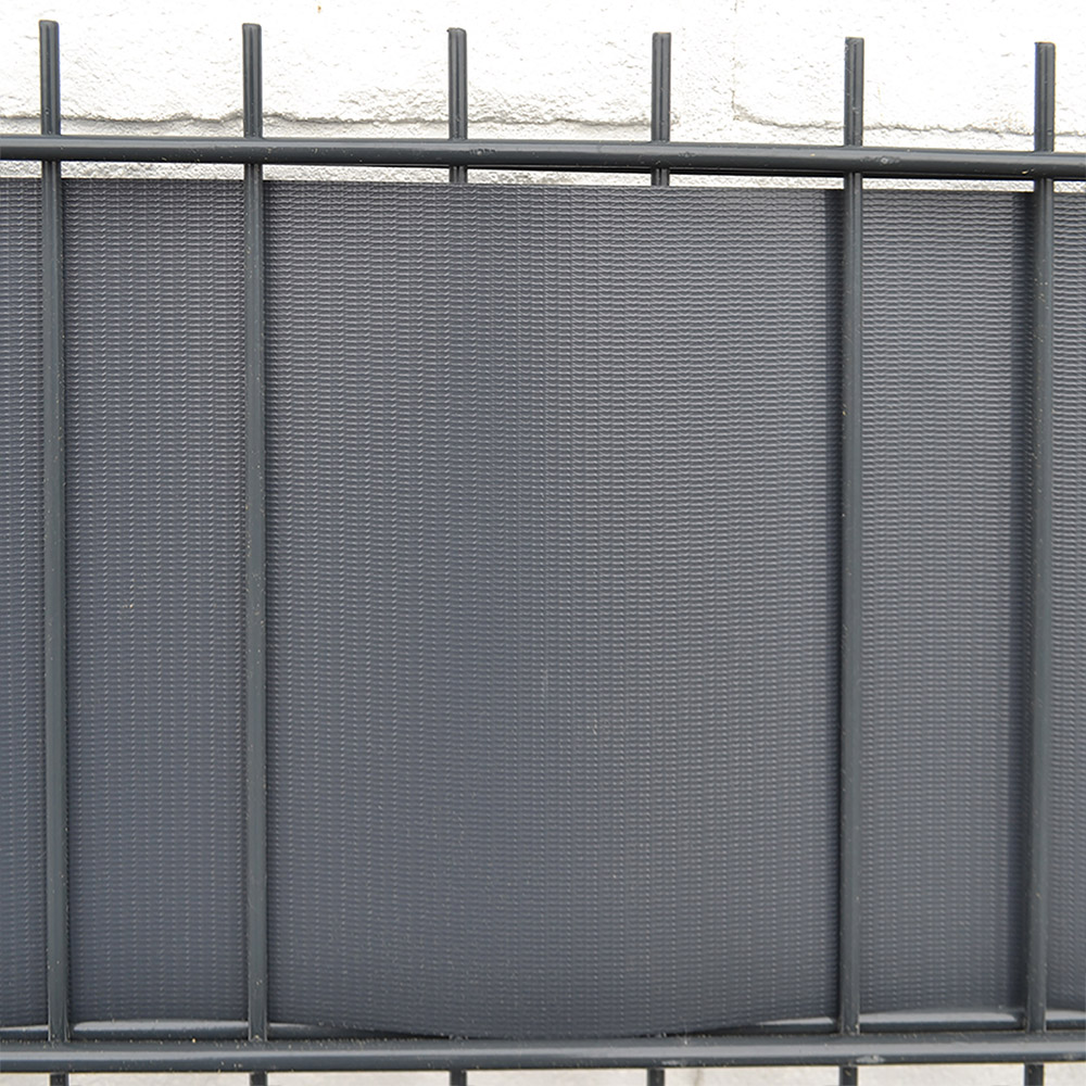 Zaunfolie PVC Sichtschutz MATA - Grün – Bild 5