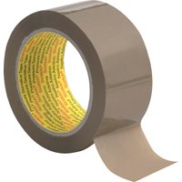 Scotch Verpackungsklebeband 3739, braun, 50 mm x 66 m – Bild 2
