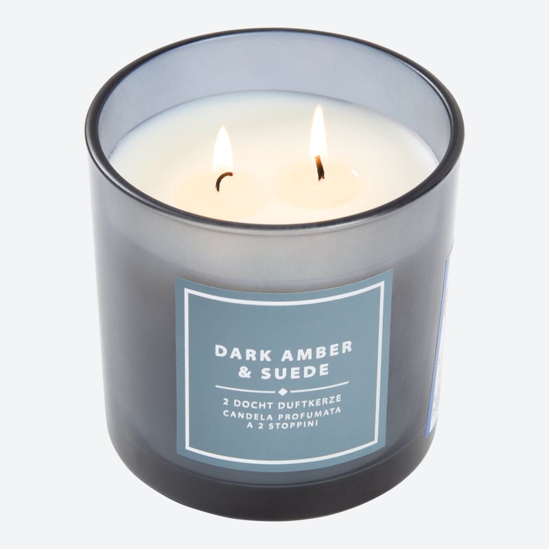 NKD 1744776 2-Docht-Duftkerze Glas – Bild 4