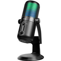 LogiLink USB Mikrofon mit RGB-Licht, Cardioid/omnidirektional