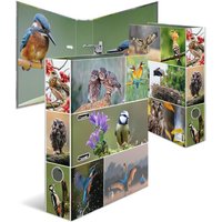 HERMA Motivordner, Tierwelten, DIN A4, Heimatvögel
