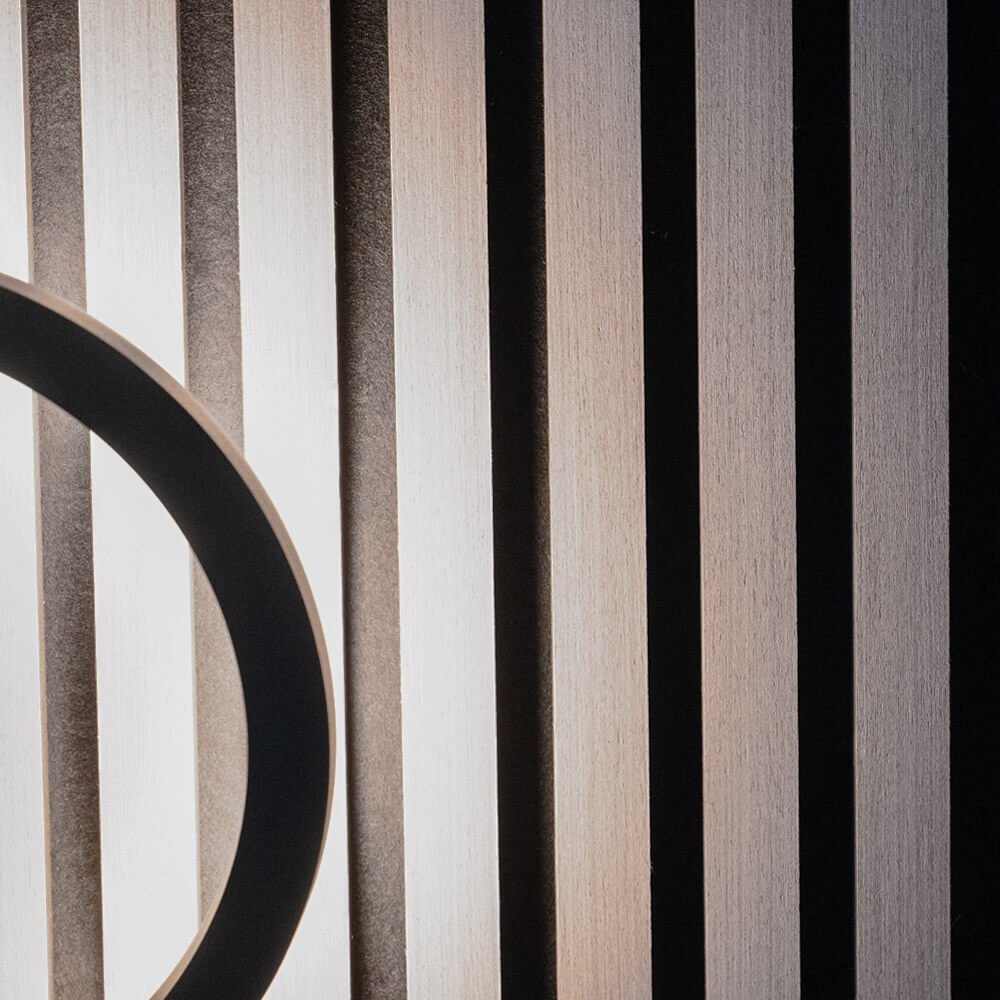 Akustikpaneel SONIC - 80 x 40 cm Grey Oak – Bild 5