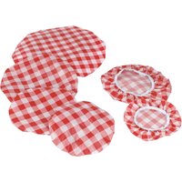 metaltex Topfhauben, Kunststoff, farbig sortiert, 6er Set