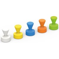 MAUL Neodym-Kegelmagnet, Durchmesser: 12 mm, farbig sortiert