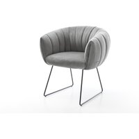DELIFE Jada-Flex Esszimmerstuhl Grau – Bild 2