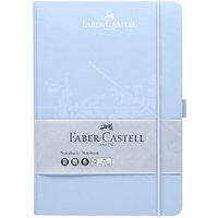 FABER-CASTELL Notizbuch, DIN A5, kariert, hellblau