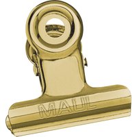 MAUL Briefklemmer aus Metall, Farbe: nickel, Breite: 70 mm