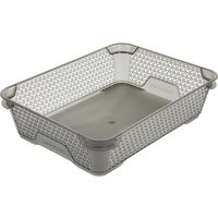 keeeper Stapelkörbchen, mirko, DIN A5, crystal-grey – Bild 2