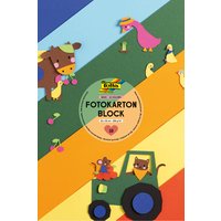 folia Fotokartonblock, DIN A3, farbig sortiert – Bild 2