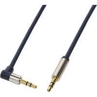 LogiLink Audiokabel, 2 x 3,5 mm Klinke, 1,5 m, gewinkelt – Bild 2