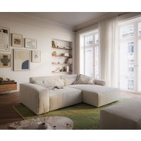 DELIFE Sirpio XL Ecksofa Beige – Bild 2