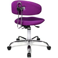 Topstar Bürodrehstuhl, Sitness 40, violett – Bild 2