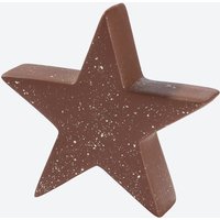 Deko-Stern mit Glitter, ca. 16x16,5x4,5 cm