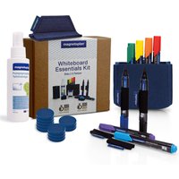 magnetoplan Whiteboard Essentials Kit, blau