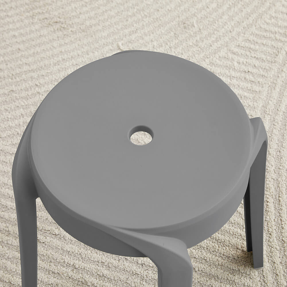 Home Deluxe 4058166432193 Hocker Grau – Bild 5