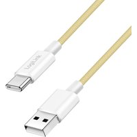 LogiLink USB 2.0 Kabel, USB-A - USB-C Stecker, 1,5 m, gelb – Bild 2