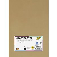 folia Kraftpapier, 120 g/qm, DIN A5, 100 Blatt