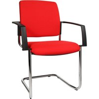 Topstar Besucherstuhl, BtoB 20 Polster, rot
