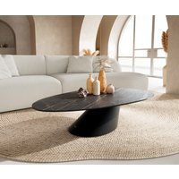 DELIFE Edge Couchtisch Oval Keramik