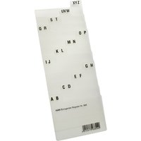 HAN Karteiregister A-Z, PP, A7 quer, transluzent, 12-teilig – Bild 2