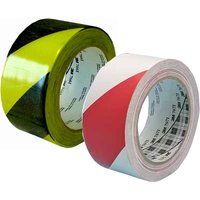 3M Weich-PVC-Klebeband 767i, rot/weiß